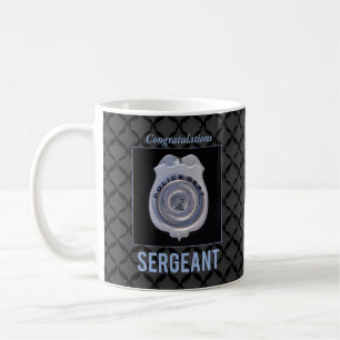 Mug Sergent aux Félicitations de promotion du départem