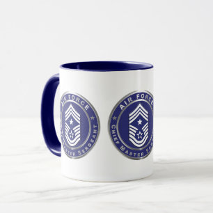 Mug Sergent-chef de l'armée de l'air CMSgt