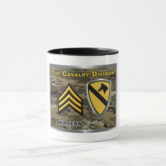 Mug Sergent de la 1re division de cavalerie (Centre)