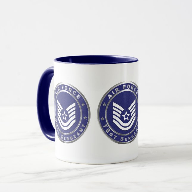 Mug Sergent technique de l'armée de l'air TSgt (Devant gauche)