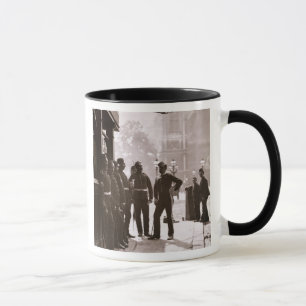 Mug Sergents recruteurs à Westminster, 1876-77 (bois
