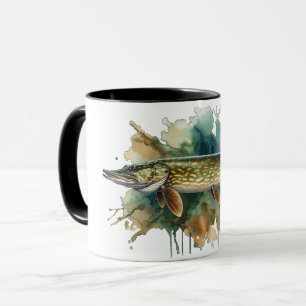 Mug Série aquarelle : Pike