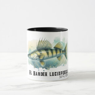 Mug Série Aquarelle : Zander/Sandre