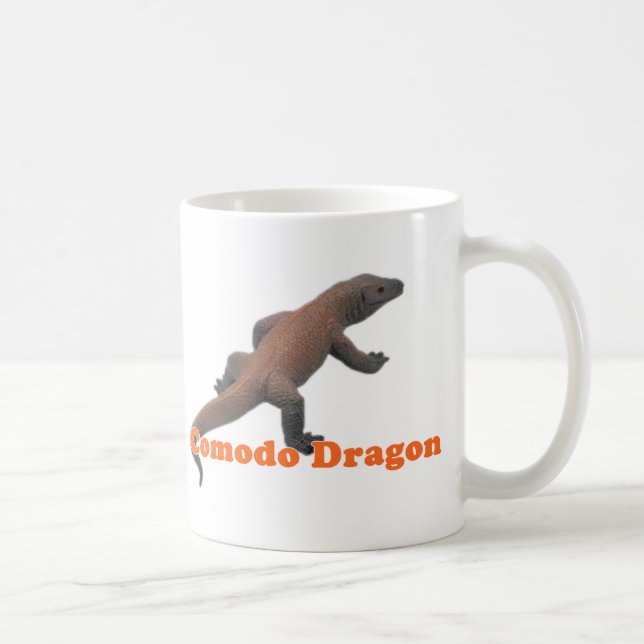 Mug Série de Komodo de dragon (Droite)