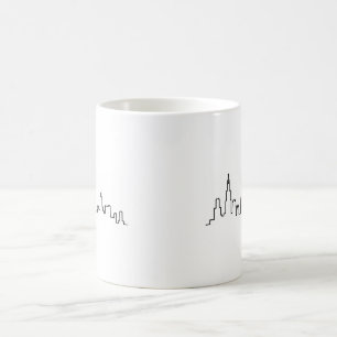 Mug Série d'horizon de Chicago