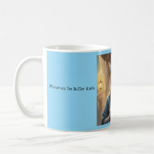Mug série web de personnage Macaroni le couteau à beur