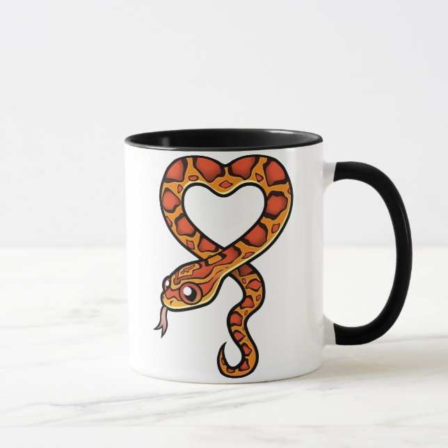 Mug Serpent de bande dessinée (Droite)