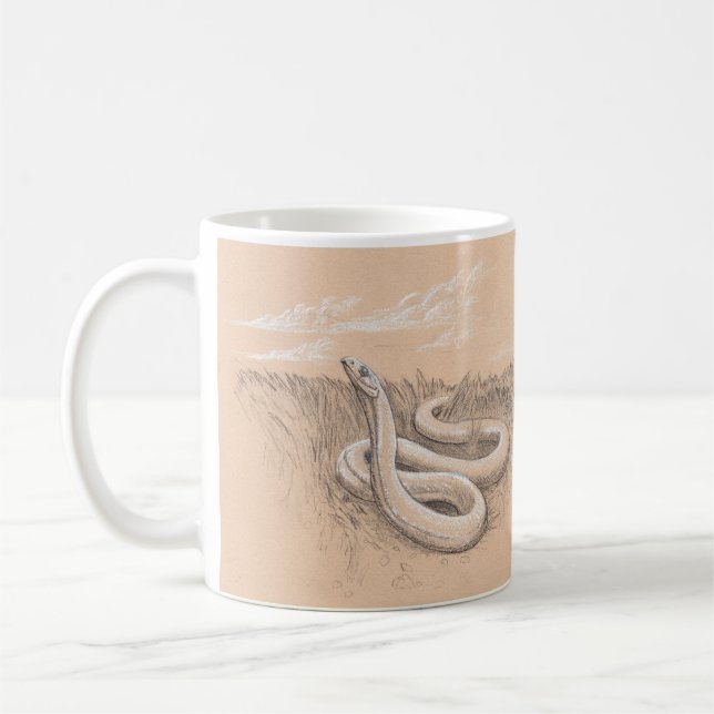 Mug Serpent de descente commun (Gauche)