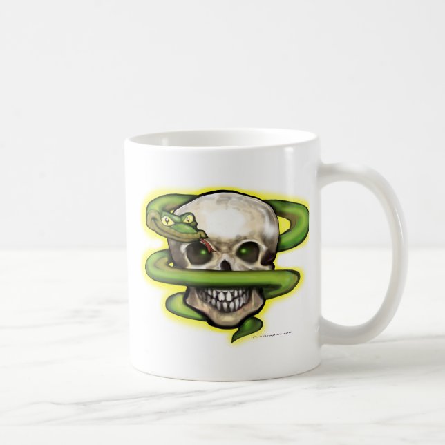 Mug Serpent n Crâne (Droite)