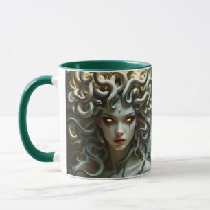 Mug Serpents aux yeux jaunes mignons de l'Imaginaire