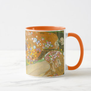 Mug Serpents d'eau II par Gustav Klimt, Art Nouveau