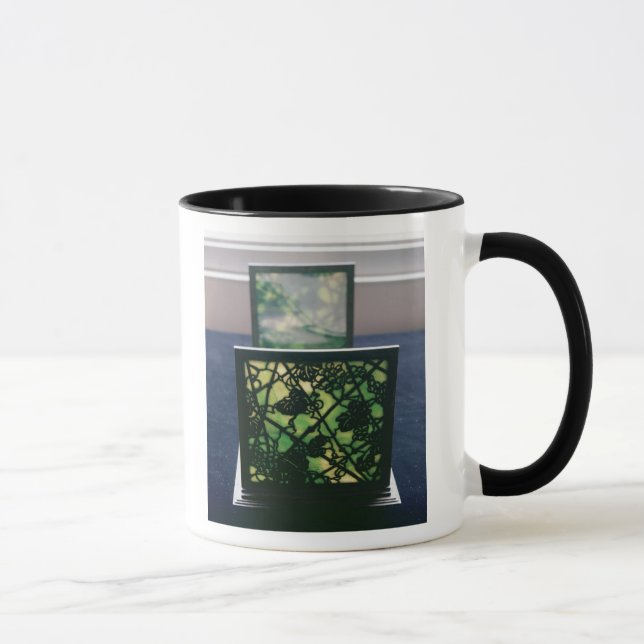 Mug Serre-livres de Nouveau d'art, studios de Tiffany, (Droite)