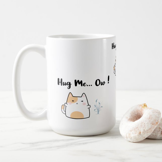 Mug Serrez-moi dans vos bras ! (Avec donut)