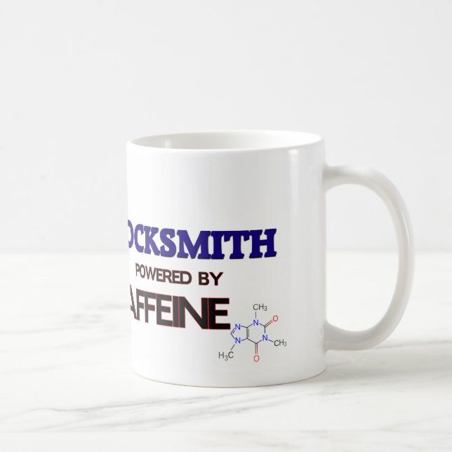 Mug Serrurier actionné par la caféine (Droite)