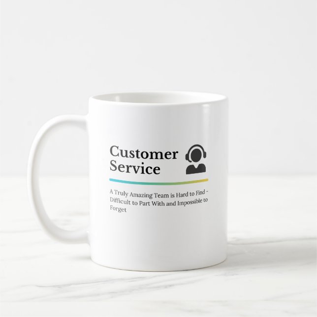 Mug Service client (Gauche)