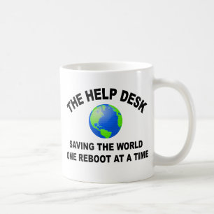 Mug Service d'Assistance qui Sauve le Monde un Redémar