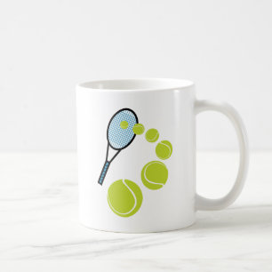 Mug SERVICE de TRANCHE de FAN de tennis