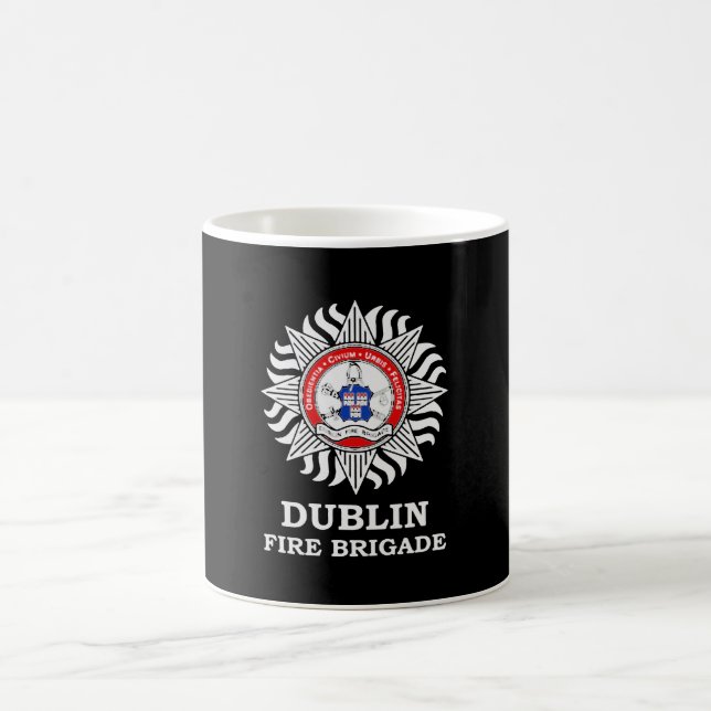 Mug Service des pompiers irlandais de la Brigade des p (Centre)