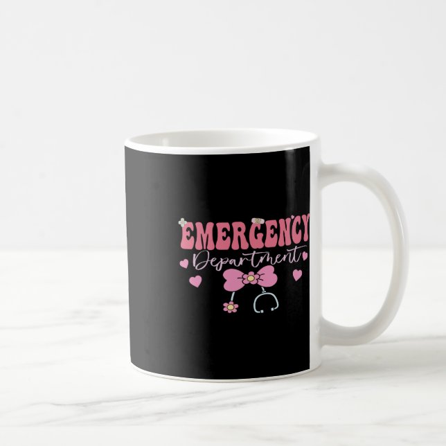 Mug Service d'urgence Infirmière d'urgence (Droite)