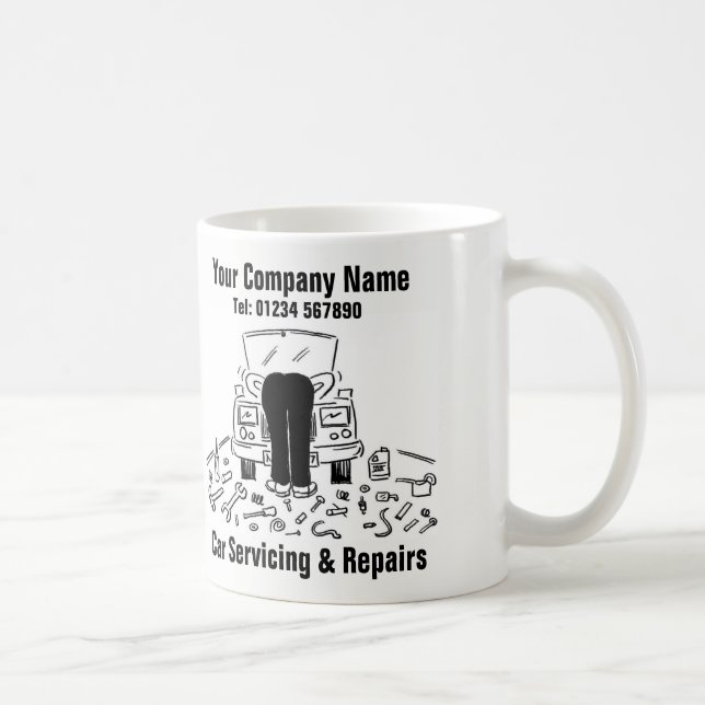 Mug Service et réparations de voitures de garage (Droite)