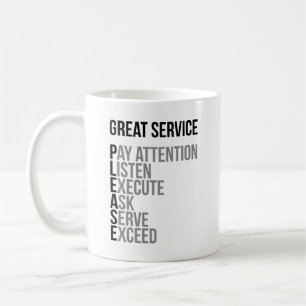 Mug Service excellent S'il vous plaît