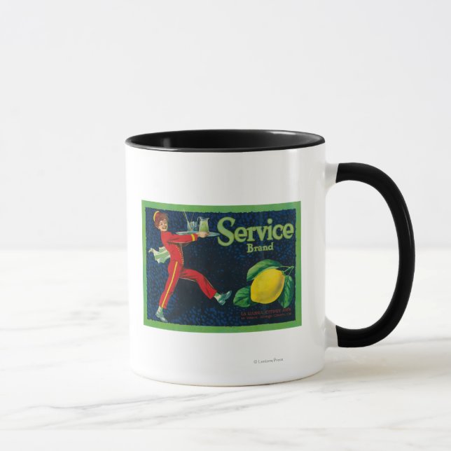 Mug Service Lemon LabelLa Habra, CA (Droite)