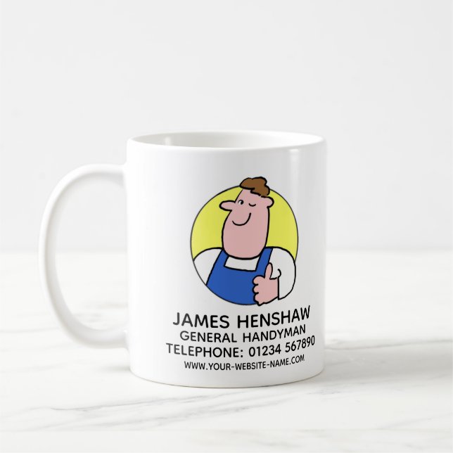 Mug Services de bricoleur polyvalent ou homme à tout f (Gauche)