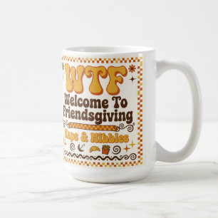 Mug Serviettes en papier Funny WTF Welcome To Friendsg