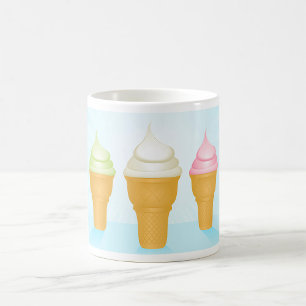 Mug Servir Doux Crème de glace cônes amusant Dessert d