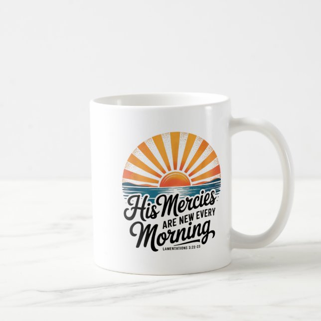 Mug Ses bontés sont nouvelles chaque matin Lamentation (Droite)