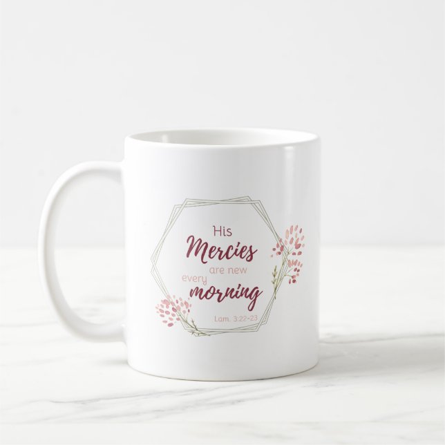 Mug Ses Mercis sont de nouveaux textes d'écriture insp (Gauche)