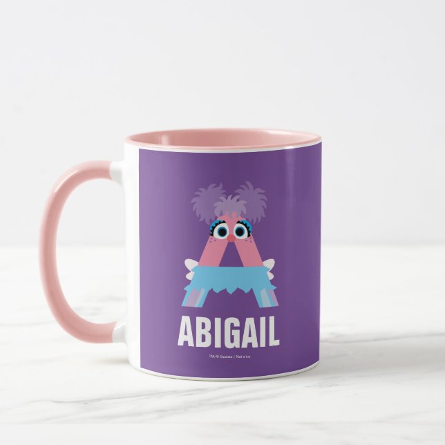 Mug Sesame Street | A est pour Abby (Gauche)