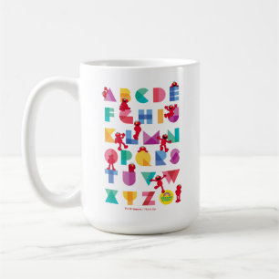 Mug Sesame Street   Alphabet d'Elmo