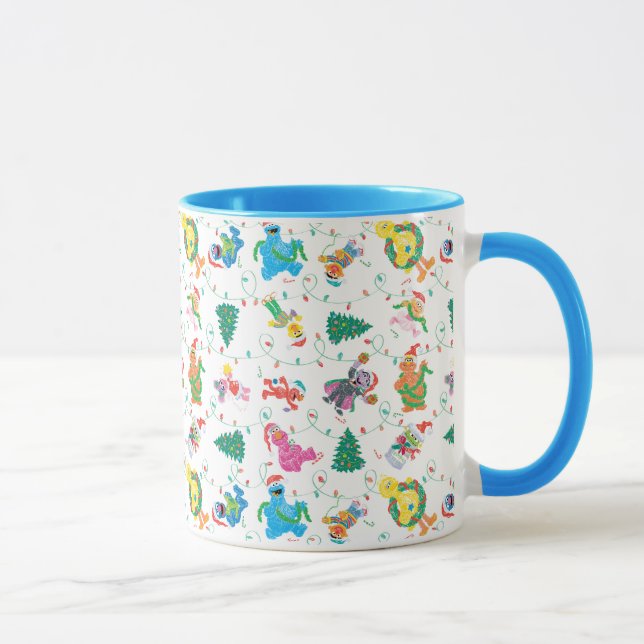 Mug Sesame Street Christmas Tree Motif (Droite)
