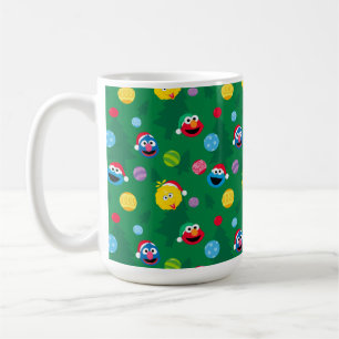 Mug Sesame Street Christmas Tree Motif