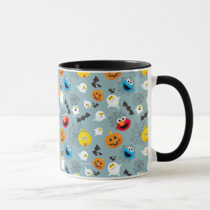 Mug Sesame Street Cute Motif Halloween