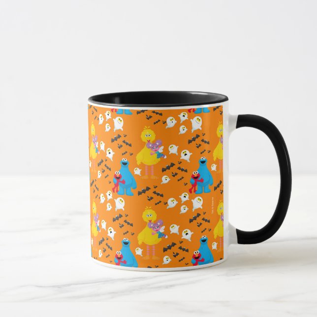 Mug Sesame Street Halloween chauves-souris et fantômes (Droite)