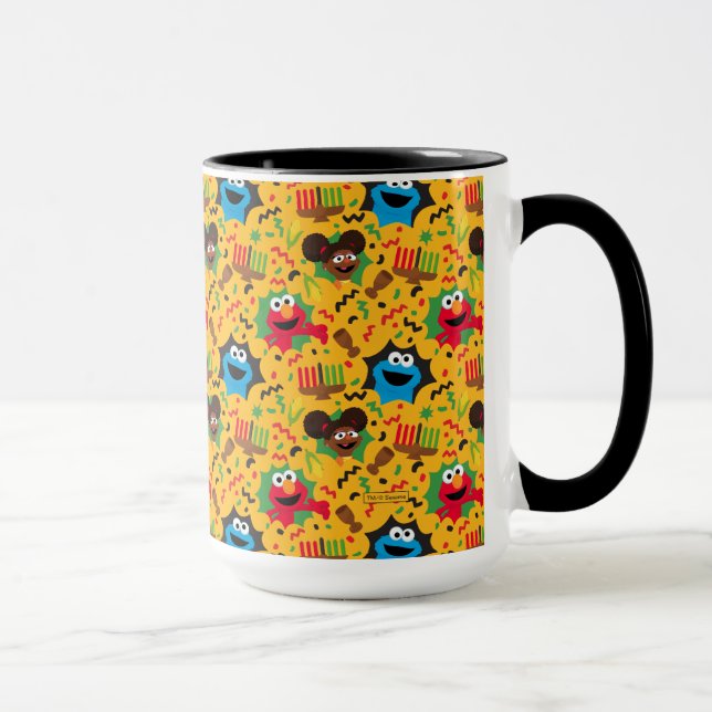 Mug Sesame Street Kwanzaa Motif (Droite)