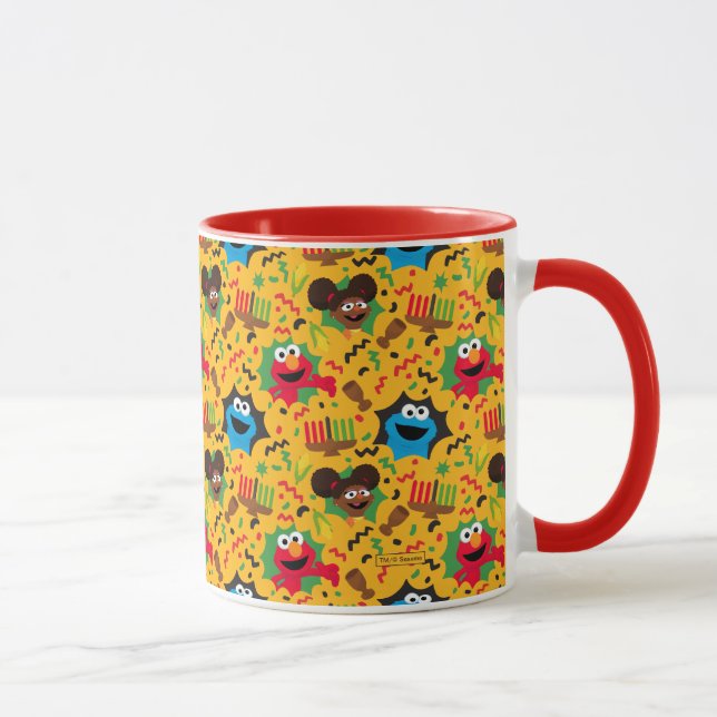 Mug Sesame Street Kwanzaa Motif (Droite)
