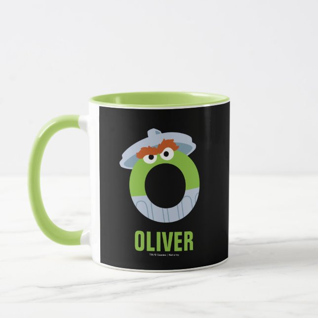 Mug Sesame Street | O est pour Oscar (Gauche)