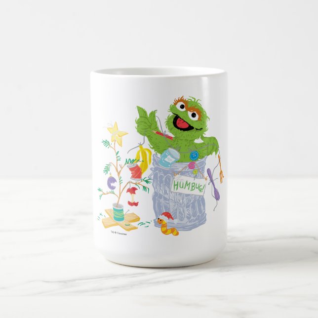 Mug Sesame Street | Oscar - Sapin de Noël (Centre)