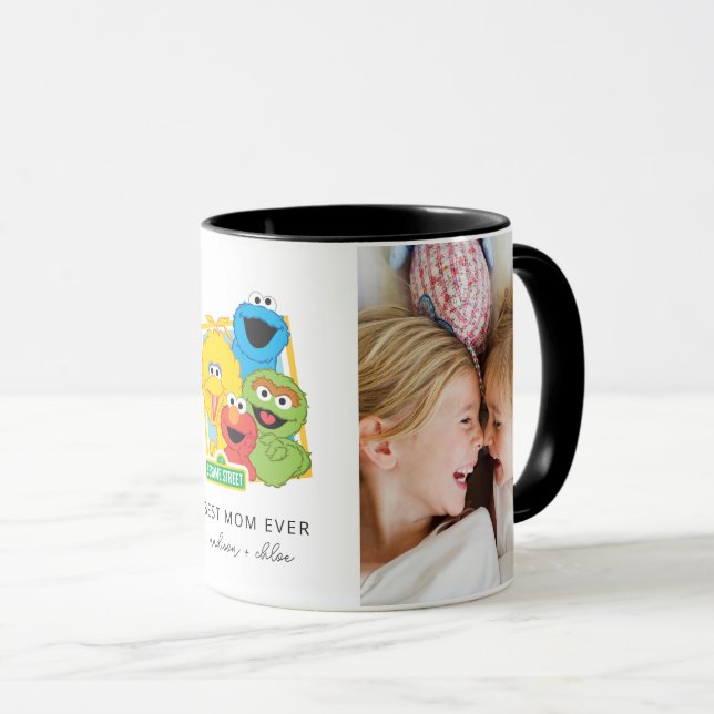 Mug Sesame Street Pals| Best Mom - Photo (Devant droit)