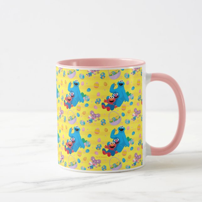 Mug Sesame Street Pâques Motif de panier (Droite)