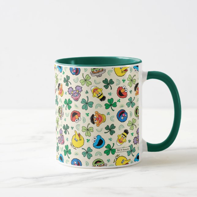 Mug Sesame Street St. Patrick's Day Motif (Droite)