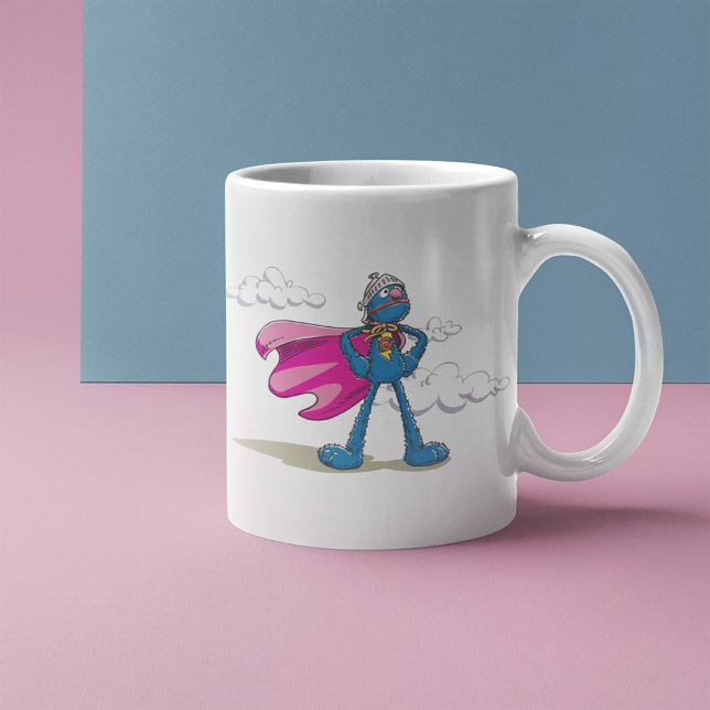 Mug Sesame Street Super Grover (Créateur téléchargé)