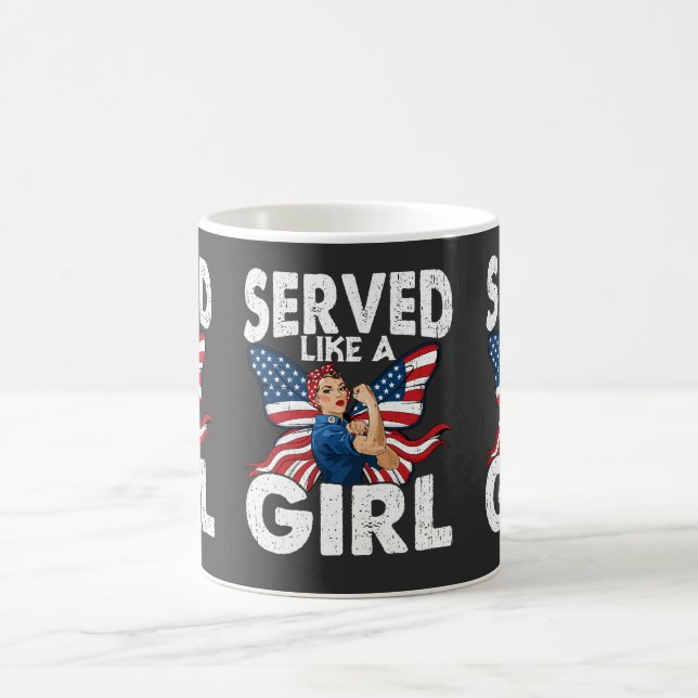 Mug S'est battue comme une fille - Femmes vétérans de  (Centre)
