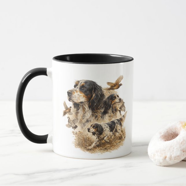 Mug Setter anglais  (Avec donut)
