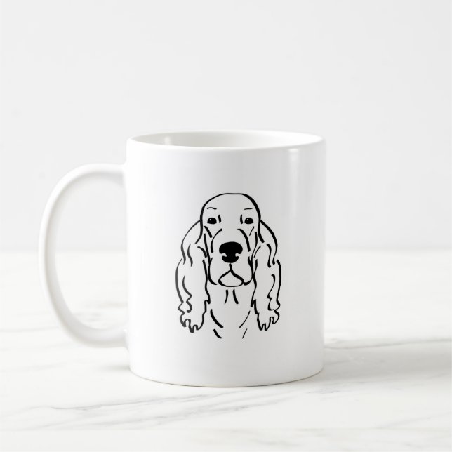 Mug Setter irlandais (Gauche)