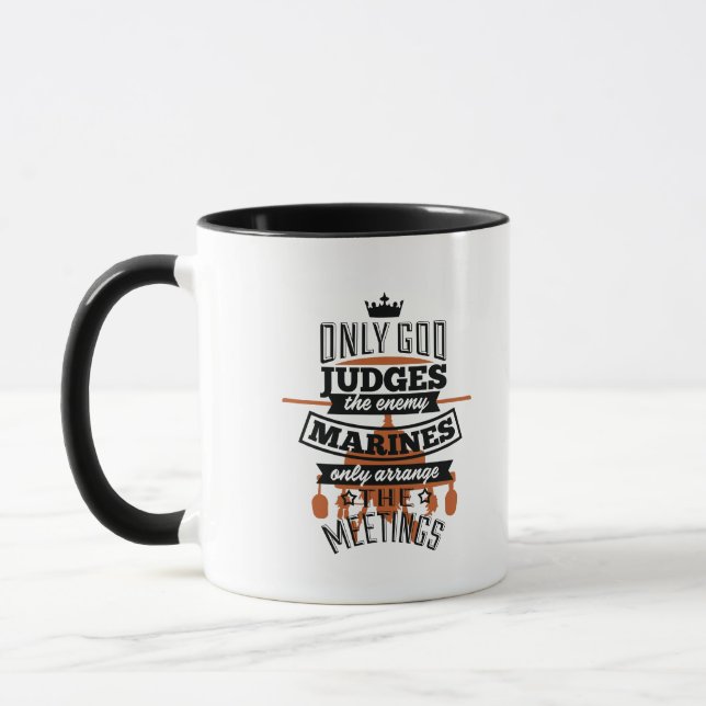 Mug Seul Dieu juge les Marines ennemies (Gauche)
