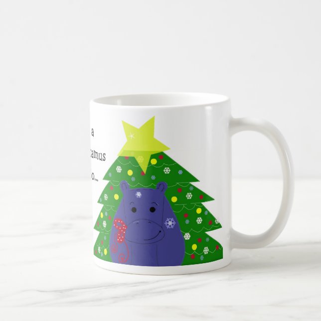 Mug Seul un Hippopotame fera (Droite)